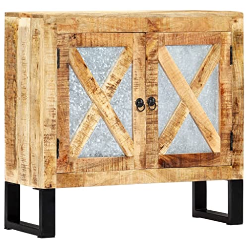 Solid Wood Mango Sideboard 31.5"x11.8"x29.9" D75732
