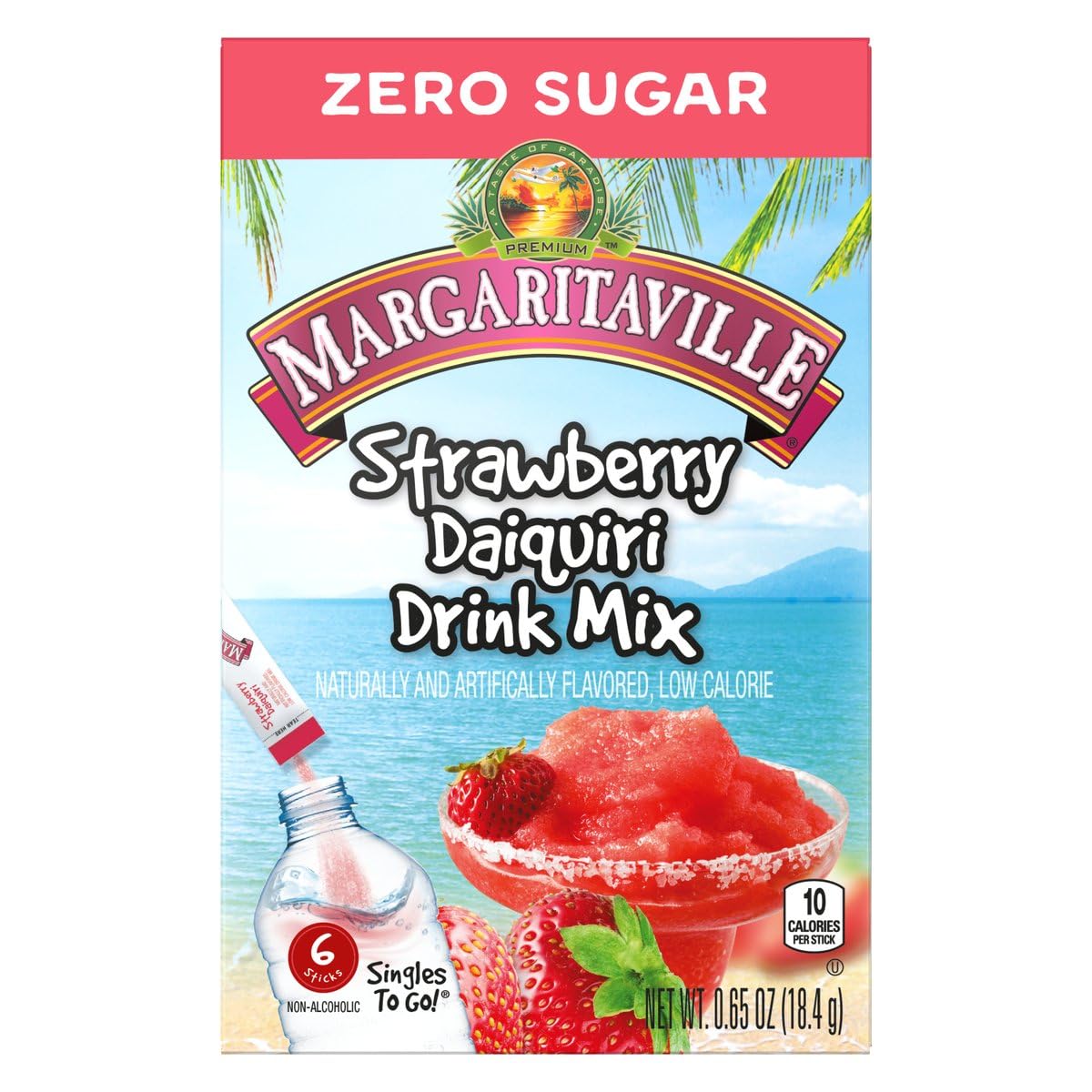3 Flavors Drink Mix Variety Pack - 12 Packets Each Flavor J18267