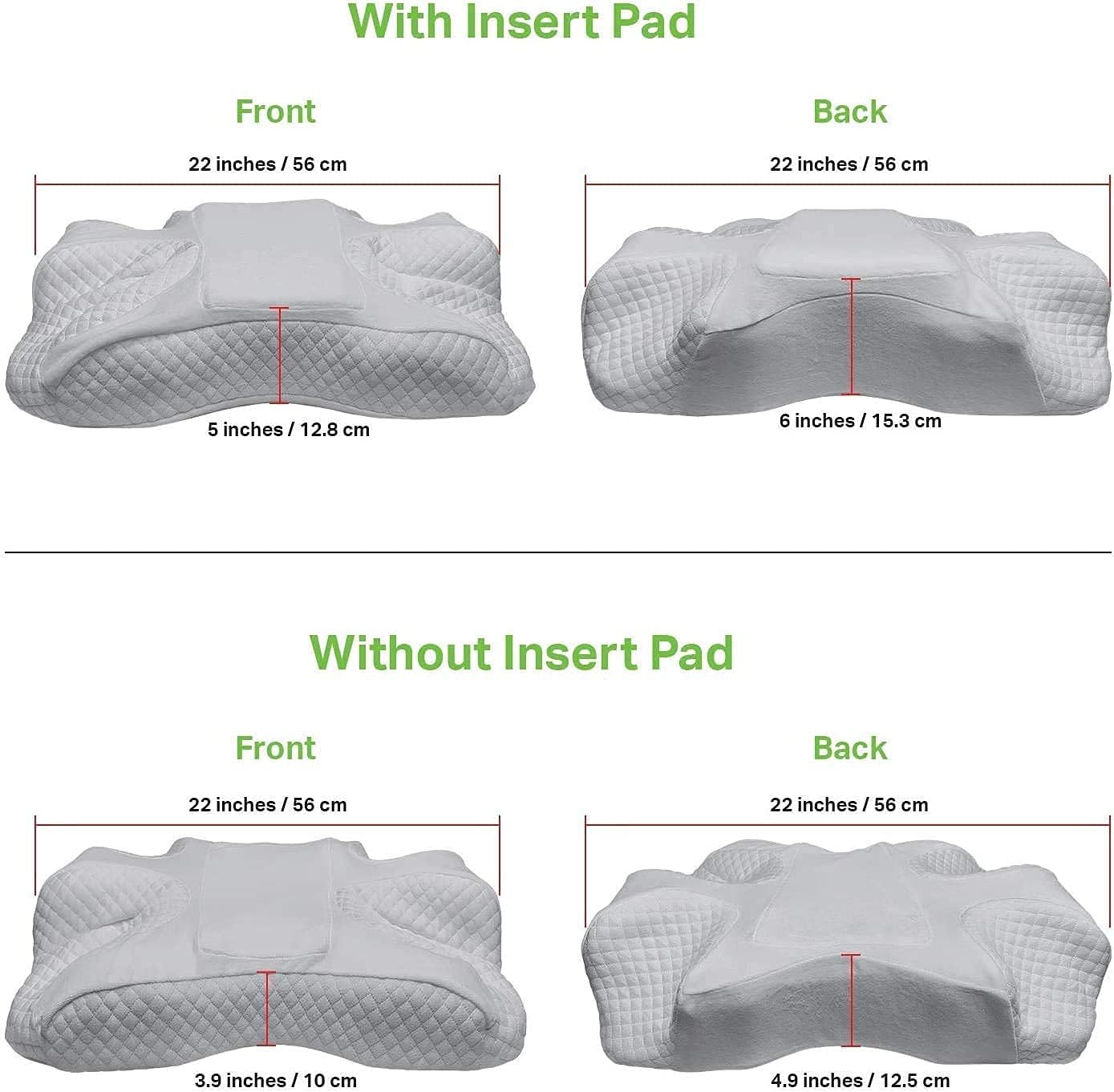 CPAP Pillow Bundle with Cooling Fabric Case E300