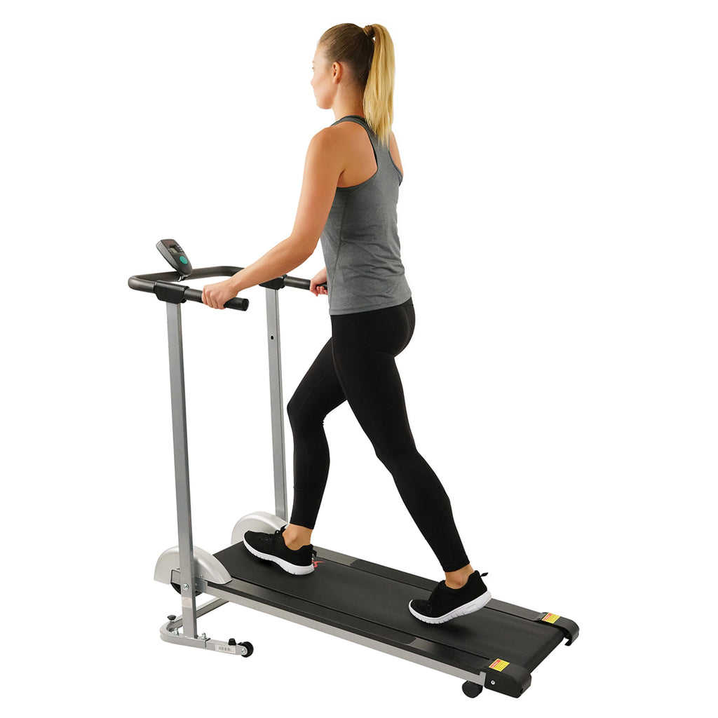 Compact Foldable Manual Treadmill T2858
