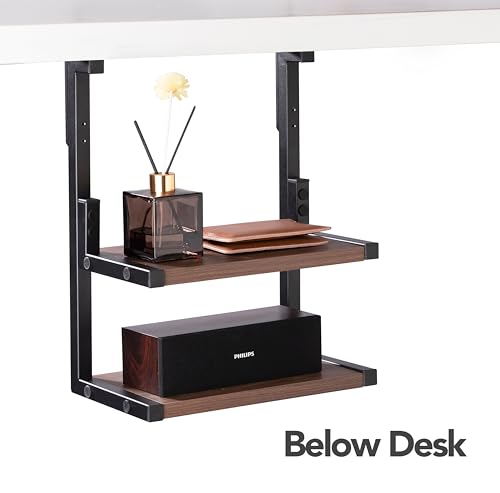 2-Tier Desk Shelf 15.7 * 5.9 inch S648