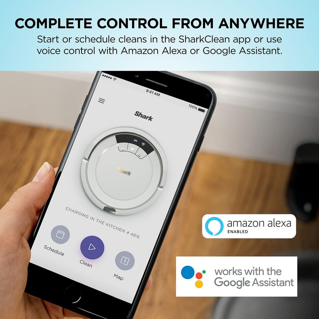 White Robot Vacuum D476