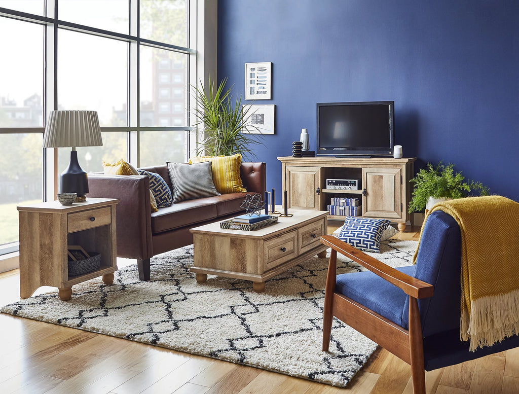 Weathered Finish TV Stand Y9487