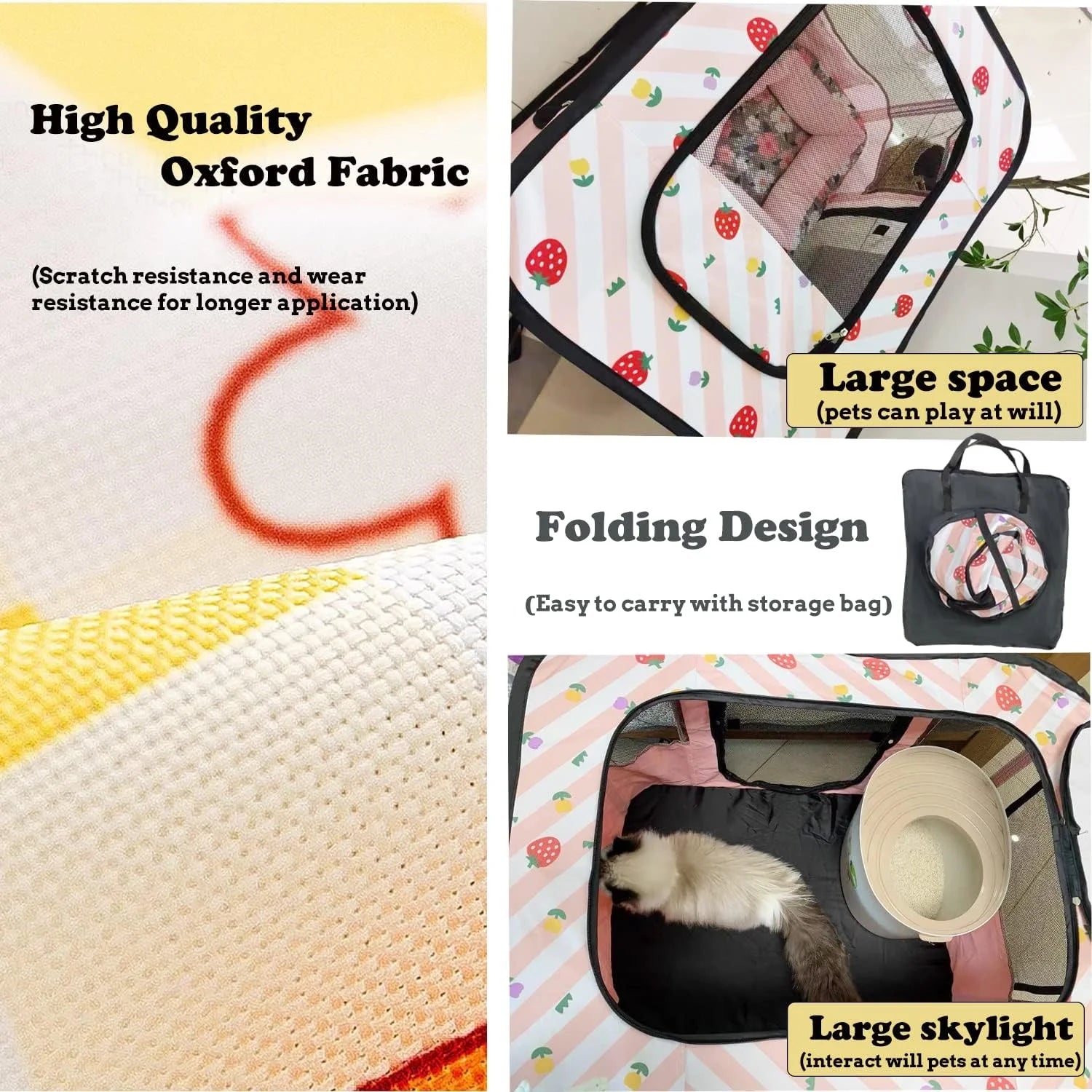 Medium Collapsible Dog Crate Y326
