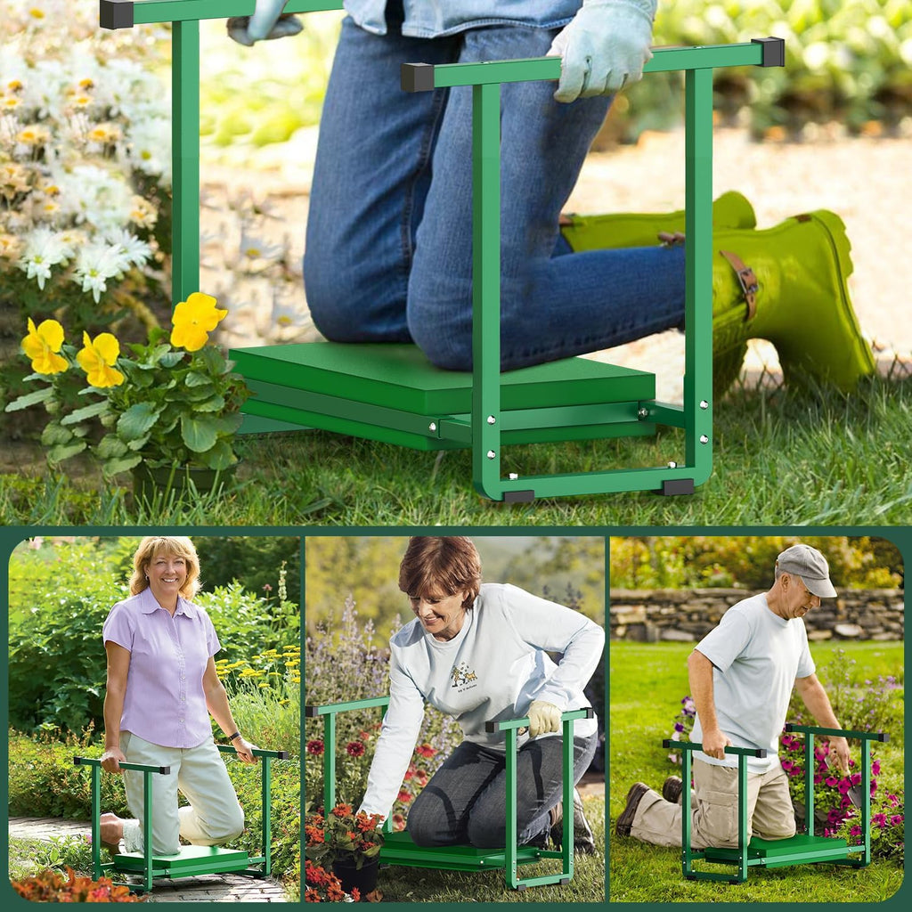 10.2" Wider Garden Kneeler and Seat with Handle I373333