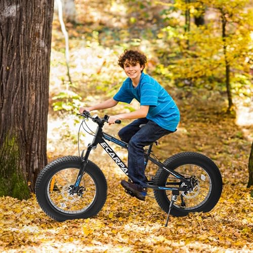 20 inch Kids Mountain Bike, 7-Speed with Mechanical Disc Brakes Front Suspension S118192