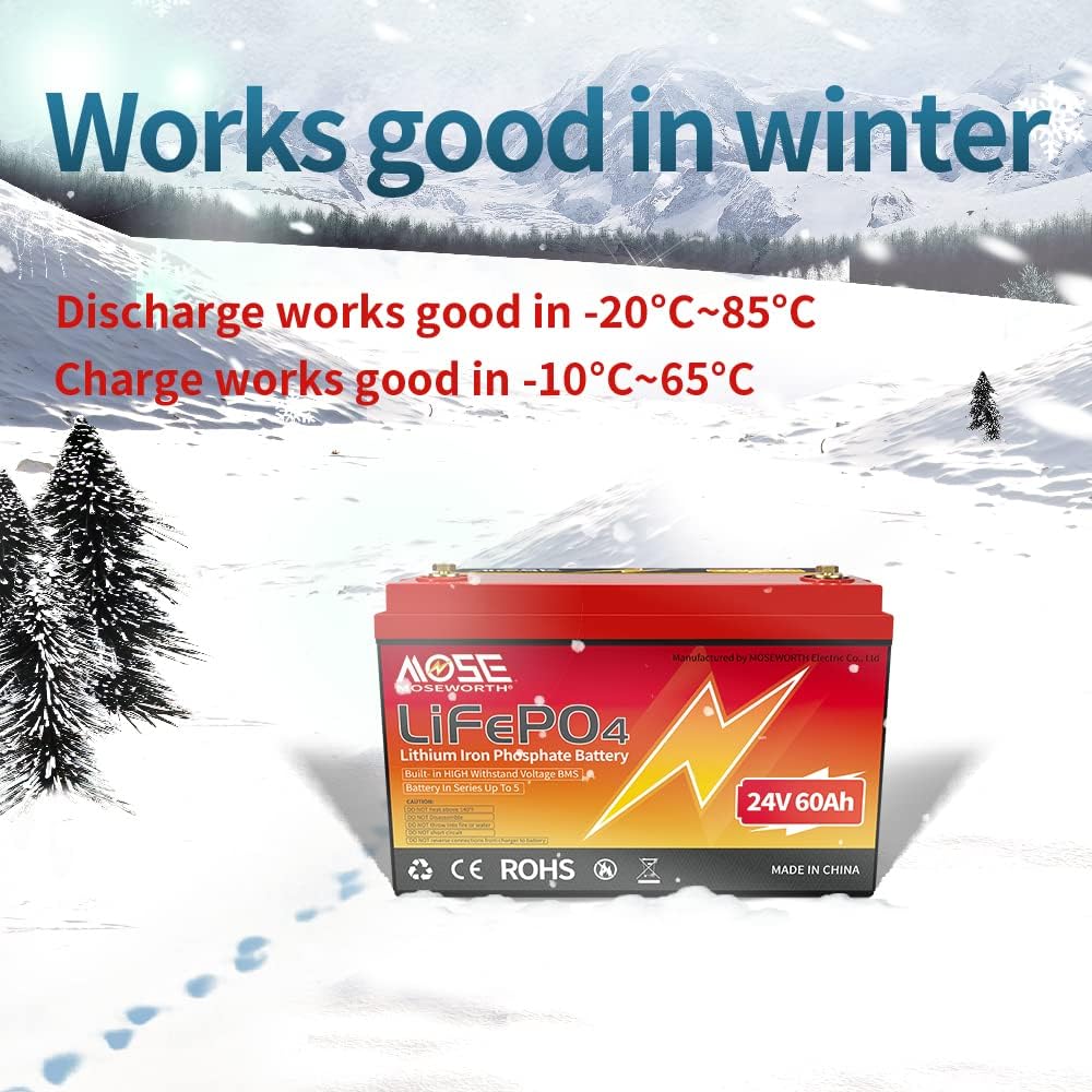 24V 60Ah Lithium Lifepo4 Battery with Built-in BMS F937