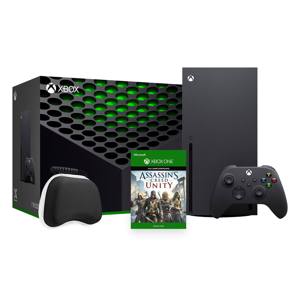 Xbox Series X 1TB SSD Bundle with Wireless Controller and Assassin's Creed Unity Game T7512