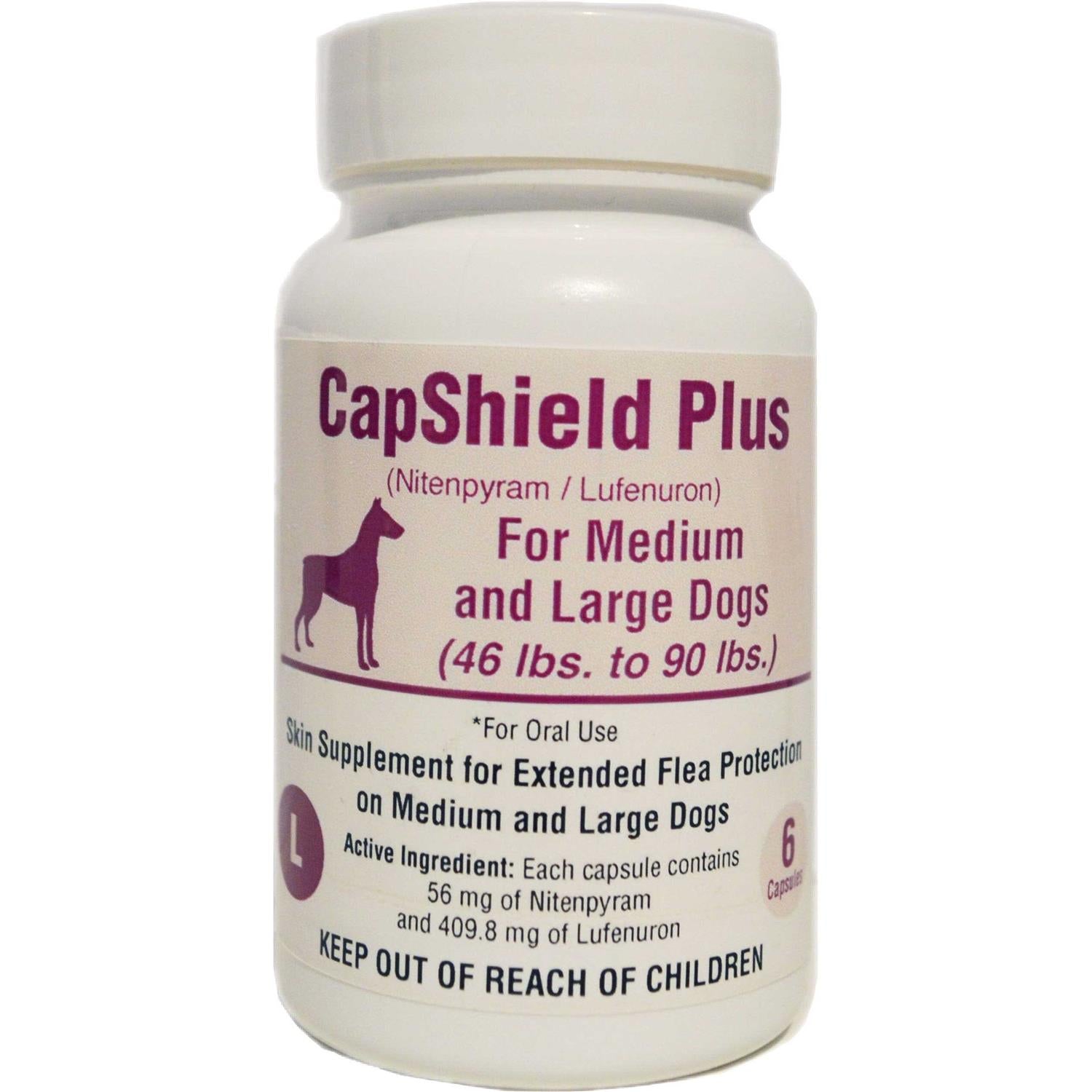 Capshield Plus Flea Protection for Medium and Large Dogs O1064