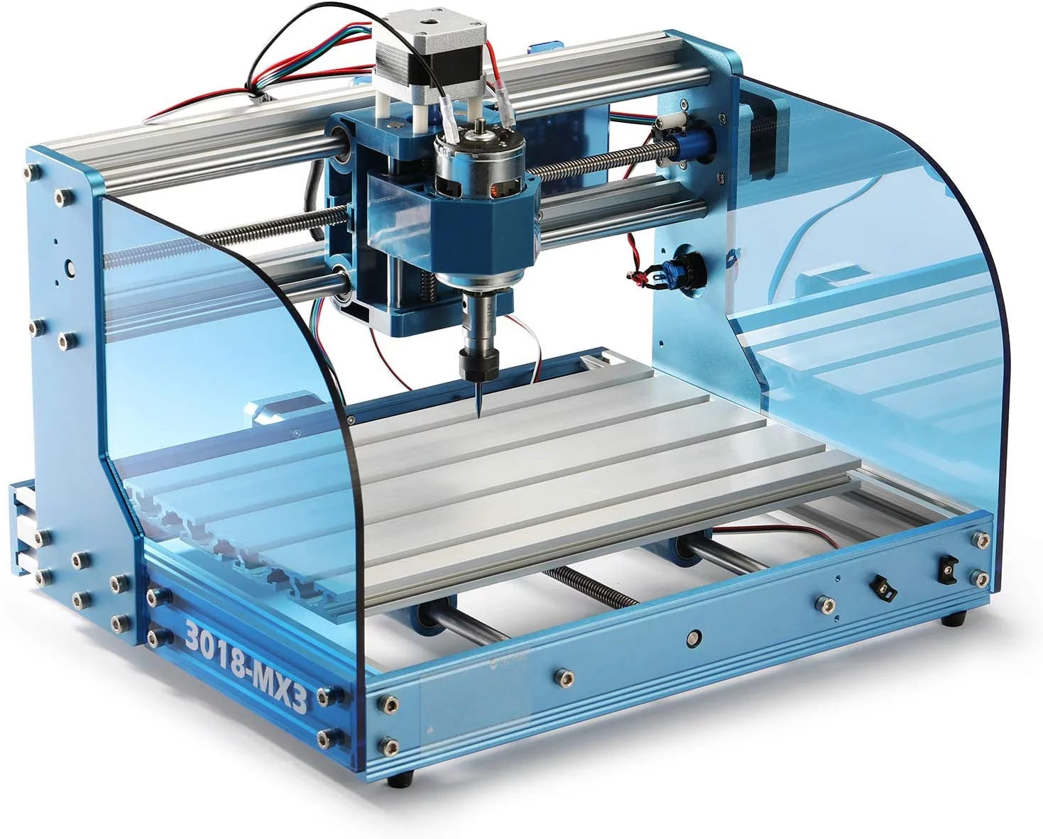 CNC Router Machine with Mach3 Control, XYZ Working Area 300 x 180 x 45mm H4126