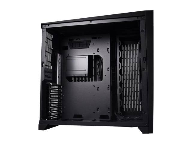 Black SECC Tempered Glass ATX Mid Tower Computer Case Q10281