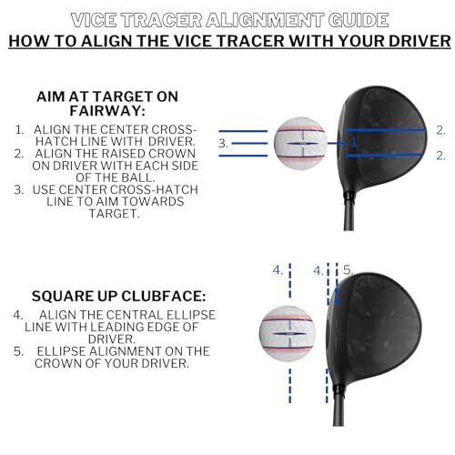 Vice Tracer Golf Balls A9429