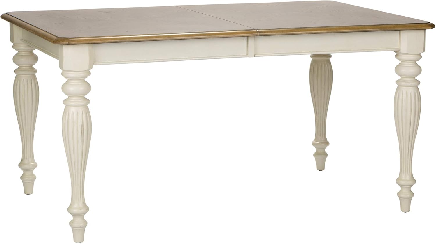 7 Piece Rectangular Table Set White C17952