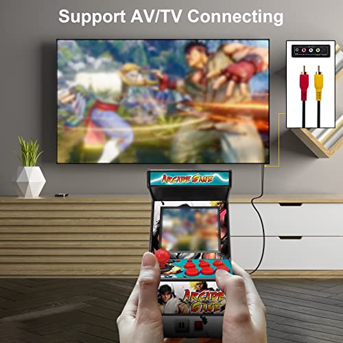 2.8 Inch Screen Handheld Gaming Device with 156 Retro Games (Black) Y107