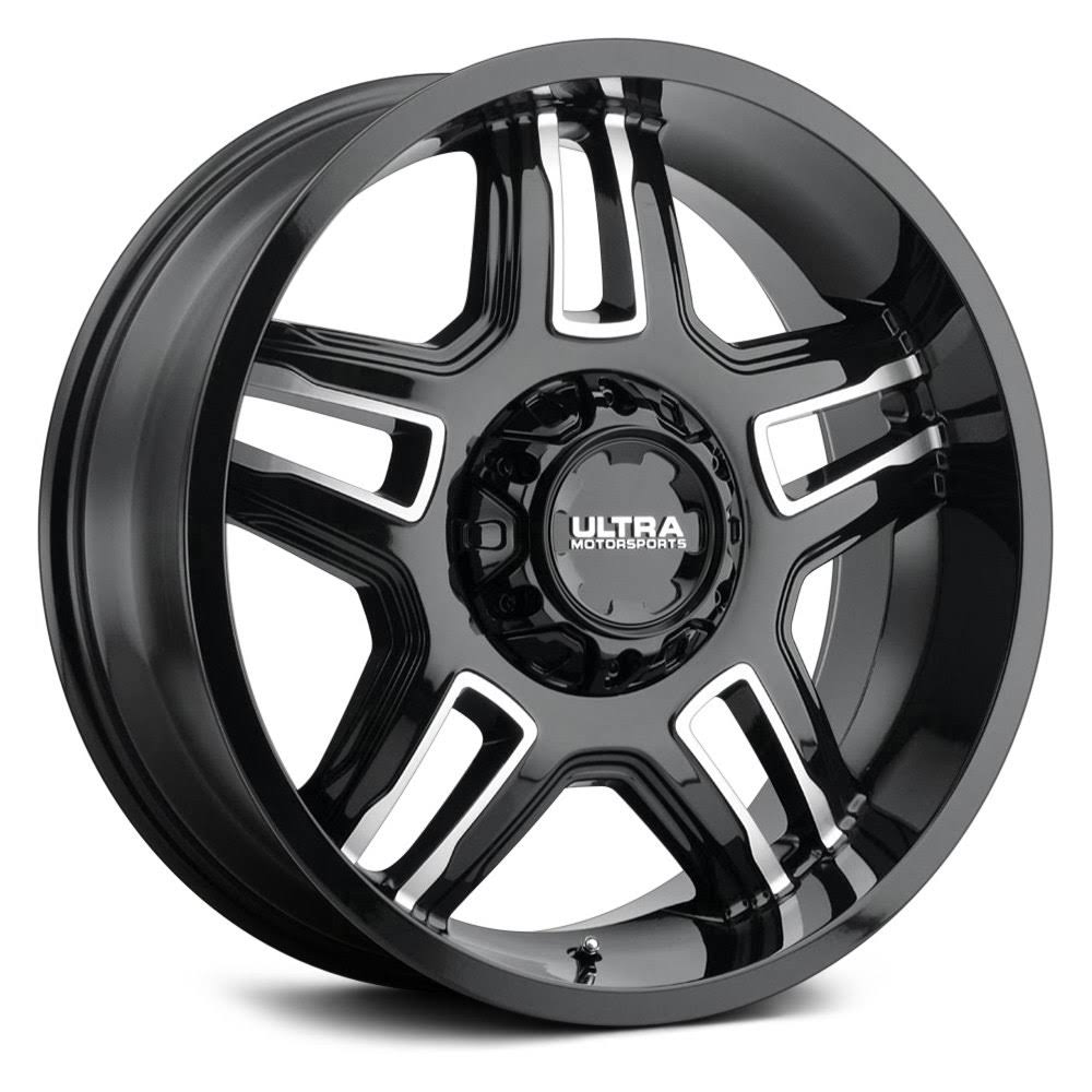 Gloss Black 20x9 Wheels X7409