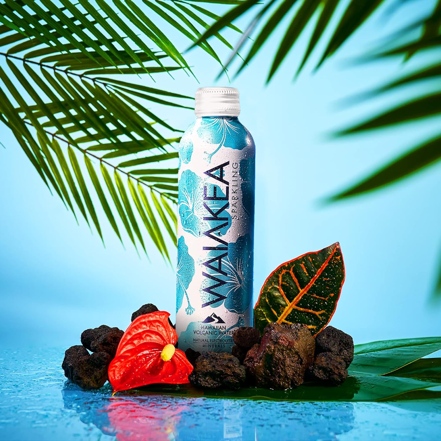 670ml Refillable Aluminum 12-pack Volcanic Water B284771