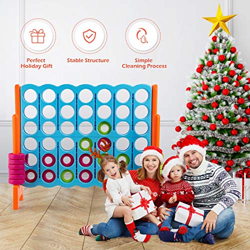 4 in A Row Giant Game Set with 42 Jumbo Rings Z32193