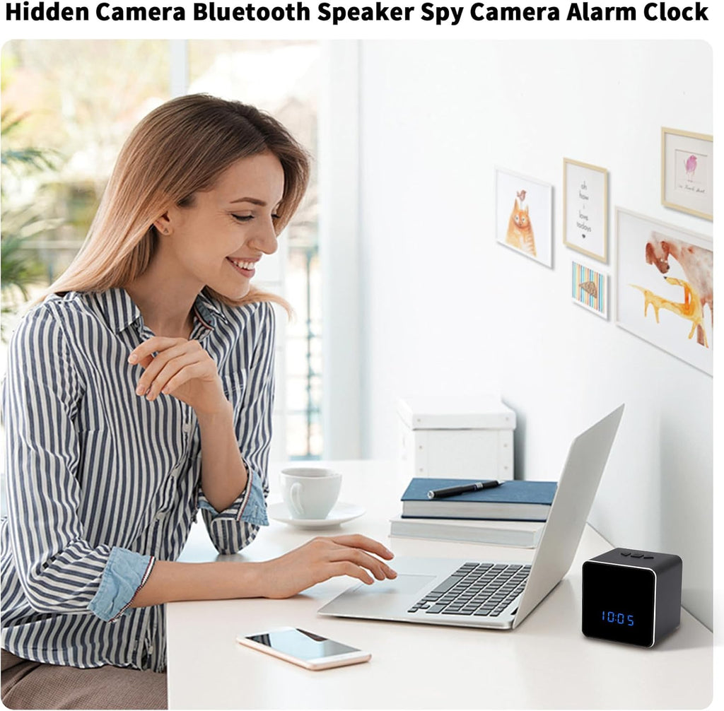 256G Spy Camera Bluetooth Speaker with Night Vision M9874