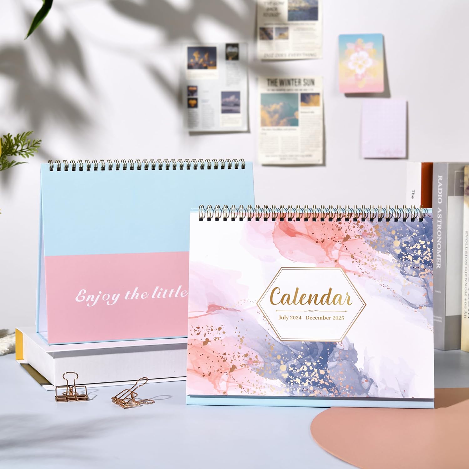 18 Months Standing Flip Desk Calendar N147