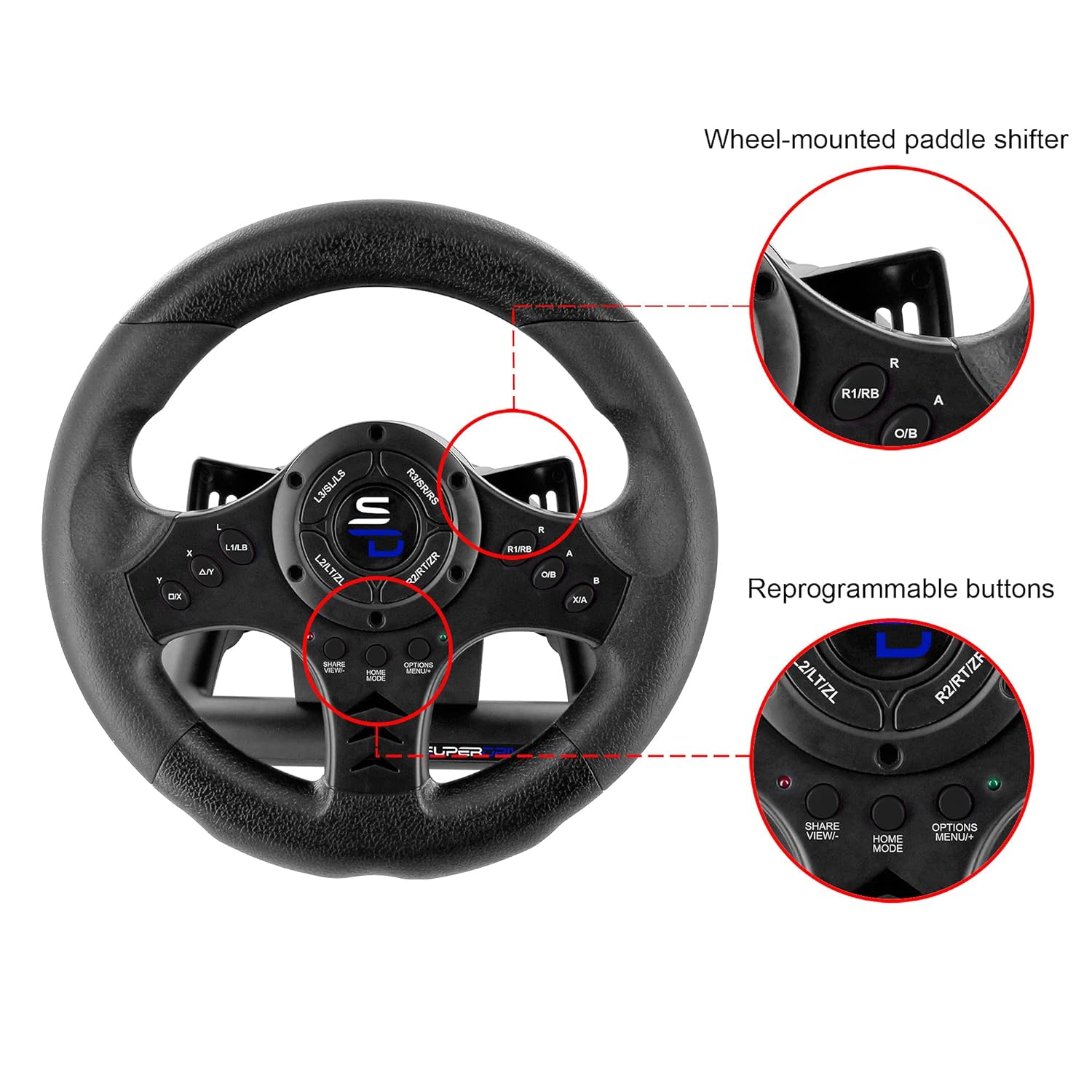 Racing Steering Wheel H483