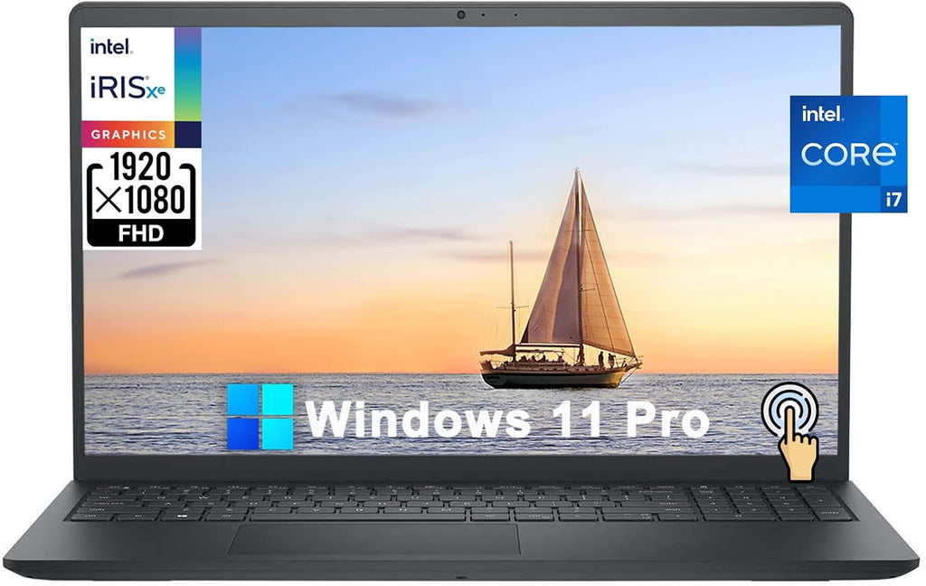 15.6" FHD Touchscreen Laptop, 13th Gen Intel i7-1355U, 32GB RAM, 1TB PCIe SSD F819