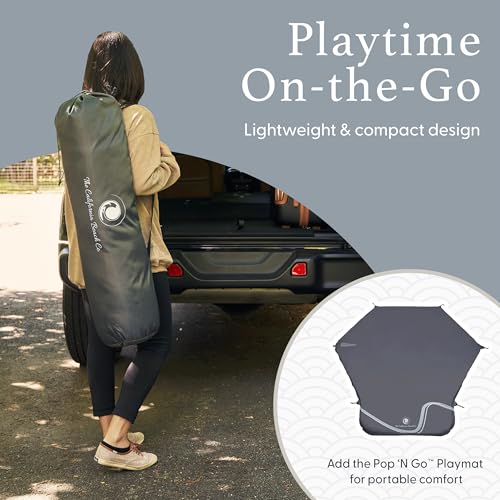Pop Up Playpen with Canopy, Travel Bag, Mosquito Net (Anchor Grey) R69329