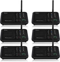 Wireless Intercom System 4 Packs Black 10 Channel 3 Code J855413