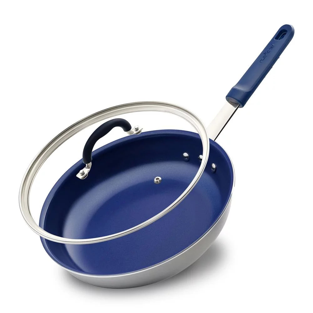 8" Nonstick Ceramic Frying Pan with Lid Z694