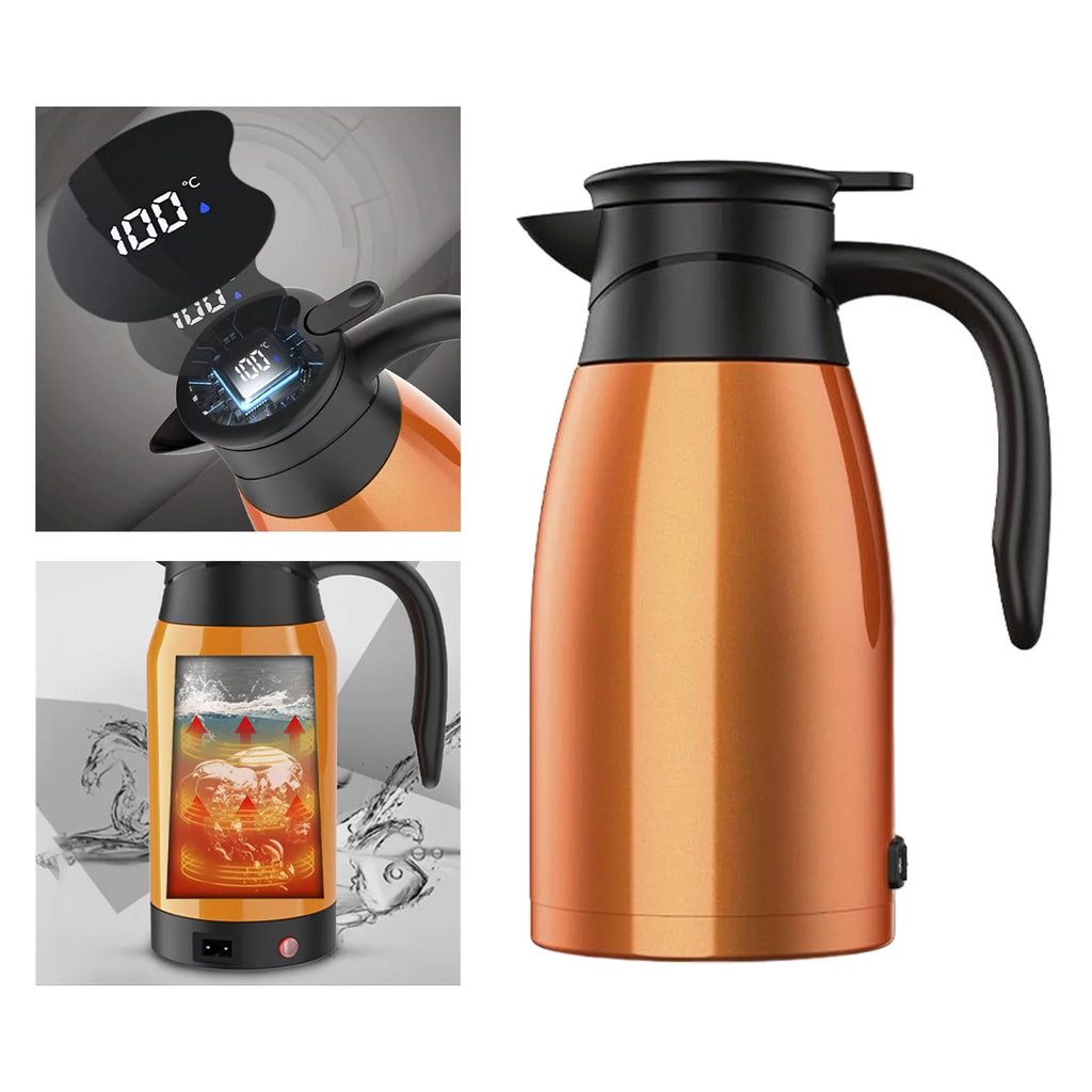 Orange Portable 12 Kettle Boiler Heater Q973948