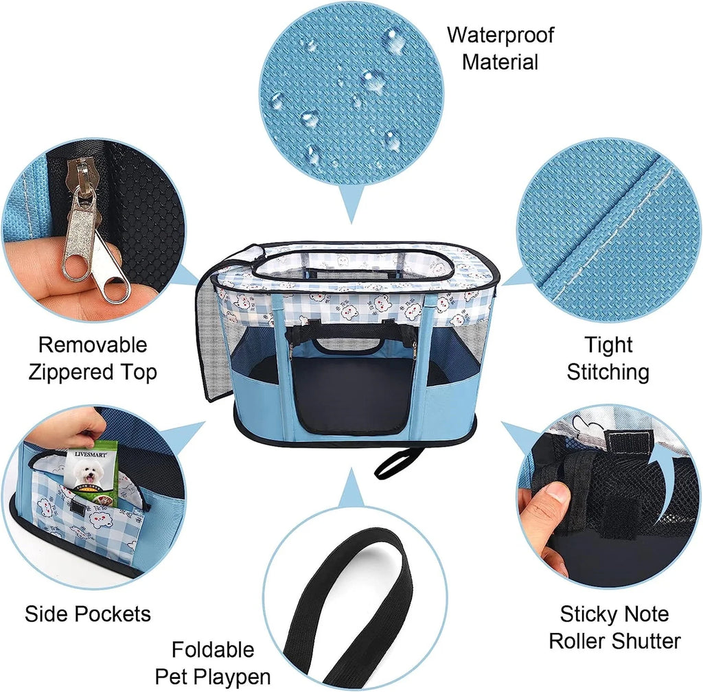 Medium Collapsible Dog Crate Y326