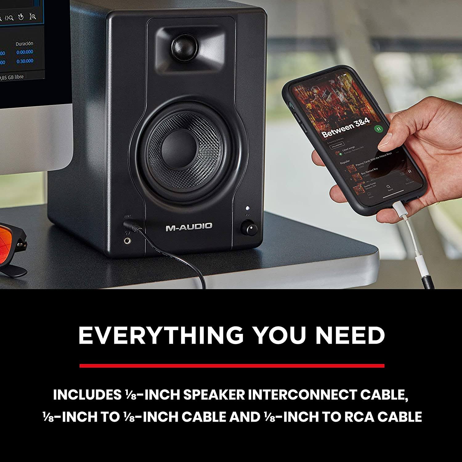Powered Reference Studio Monitors, Pair K120295