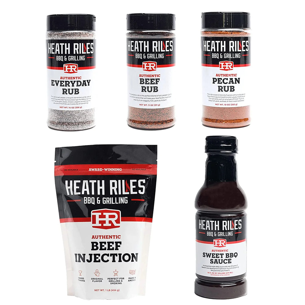Competition Brisket Bundle (3 Rubs, 1 Injection, 1 Sweet Sauce) D16497
