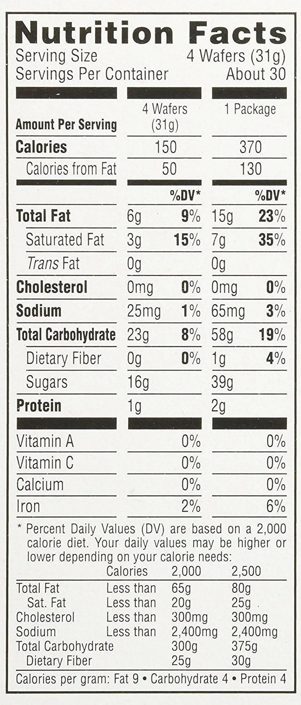 Sugar Wafers Strawberry 2.75-Ounce Packages (Pack of 12) U96343