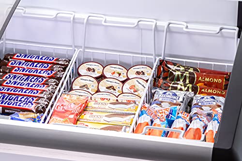 Commercial Mobile Ice Cream Display Chest Freezer P8874