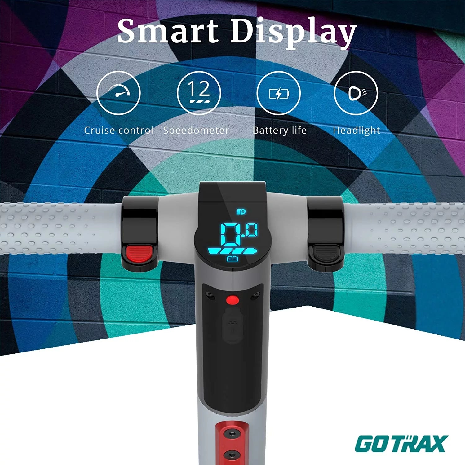 Blue 200W 6.5" Tires Foldable Electric Scooter O507