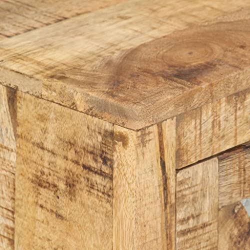 Solid Wood Mango Sideboard 31.5"x11.8"x29.9" D75732