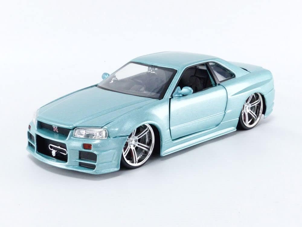 1:24 Blue Green Die-cast Car X775
