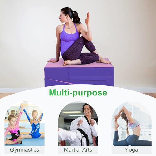 Folding Gymnastics Mat with Handle A806939