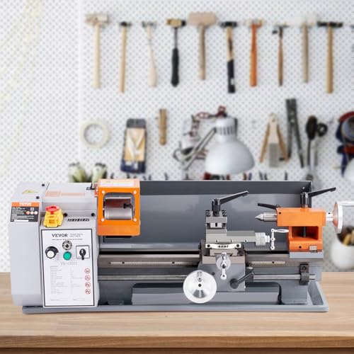 7'' x 13.78'' Metal Lathe with Tool Box T4464