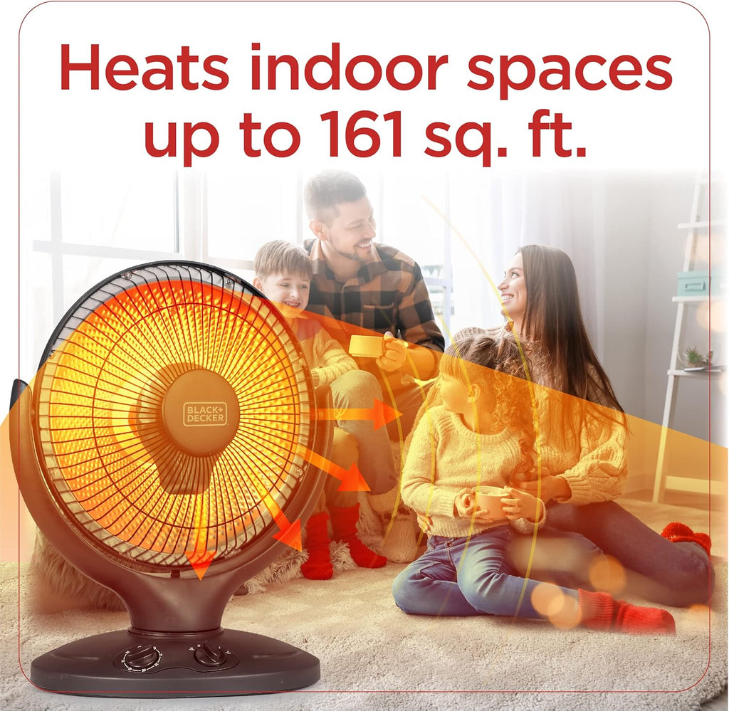 Portable Oscillating Space Heater with Timer O3364