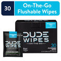 Unscented XL Flushable Wipes, 30 Individually Wrapped Wipes T784