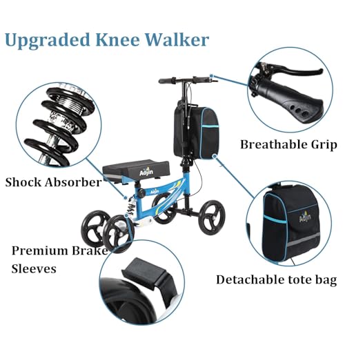 Blue Steerable Knee Scooter I913781