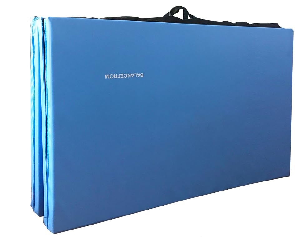 4'x8'x2" Extra Thick High Density Anti Tear Folding Exercise Mats G513