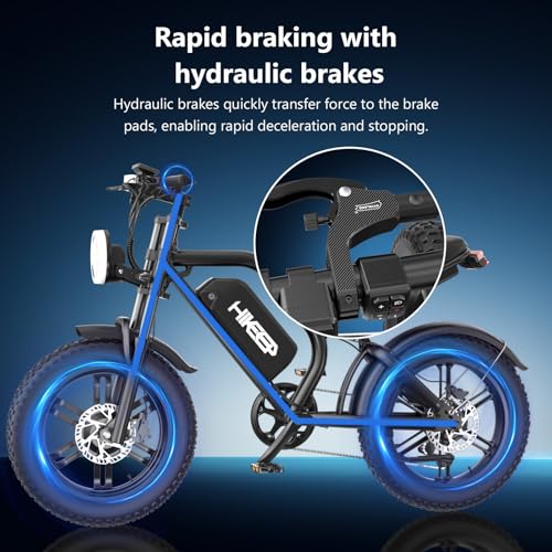 750W 48V 15Ah Removable Battery 20"x4.0" Fat Tire Full Suspension 7-Speed Electric Bike I563776
