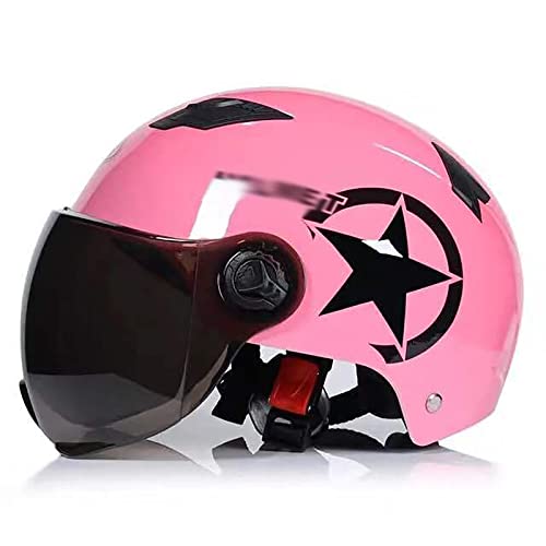 Open Face Motorcycle Helmet with Visor S525806