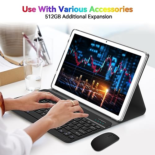Android 13 Tablet, 10.1 inch, 128GB, 16GB, 8000mAh Battery A68510