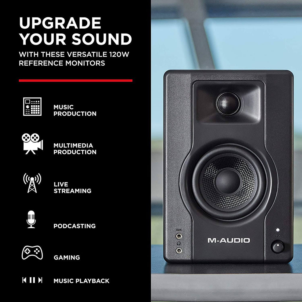 Powered Reference Studio Monitors, Pair K120295