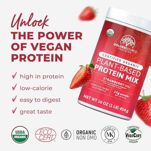 Plant Based Protein Powder with 22 Vitamins & Minerals, 15g of Protein U5230