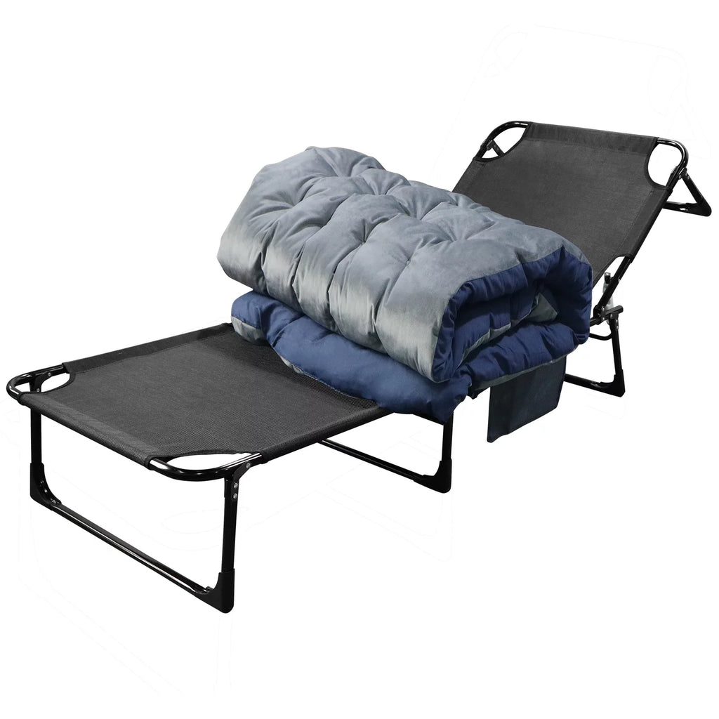 Folding Camping Cot with Pillow and Mattress M13522
