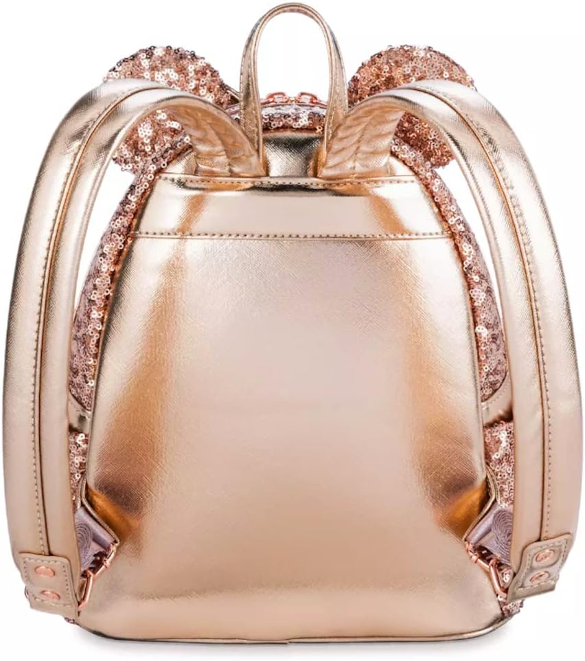 Rose Gold Sequin Mini Backpack A73261